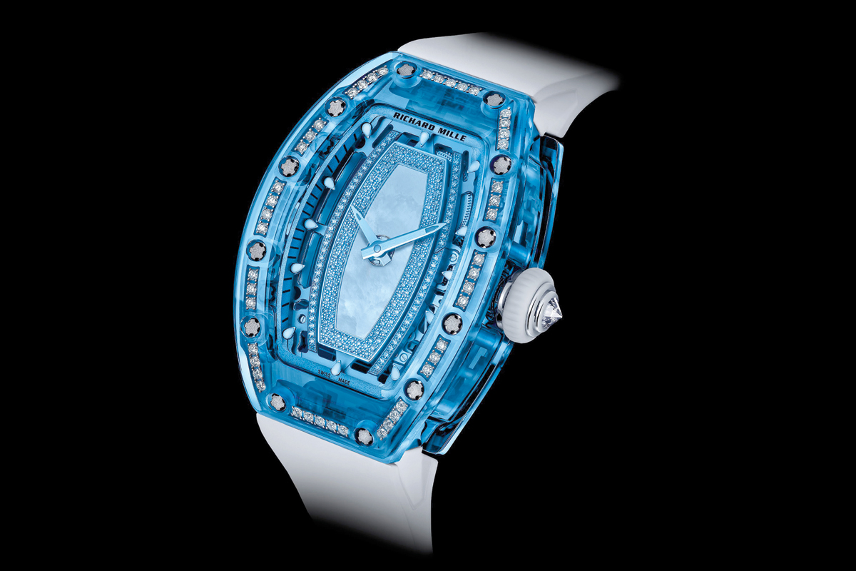 Richard Mille s fresh approach to diamonds with Gem Set Sapphire