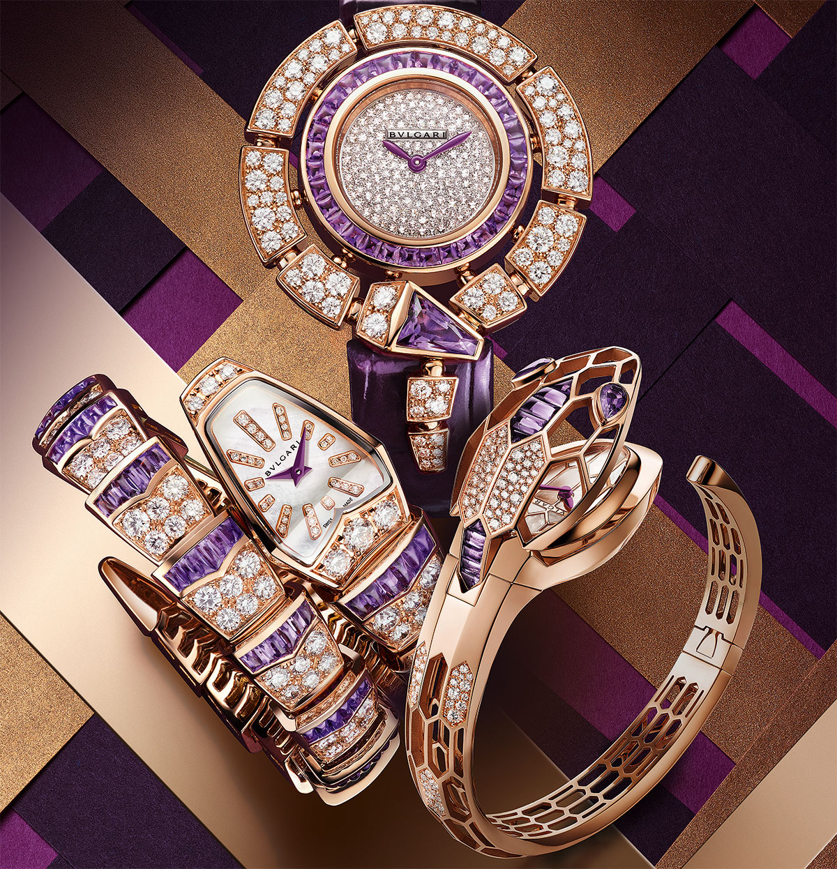 Bulgari sparkles in amethyst with the launch of its Serpenti Amethyst  Capsule Collection - CEO Middle East